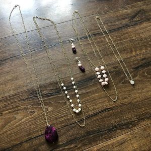 Handmade Necklace and earrings set